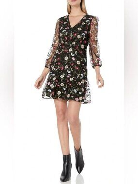 Sam Edelman | Dresses | Nwt Sam Edelman Floral Embroidered Midi Dress In  Ecrumulti | Poshmark